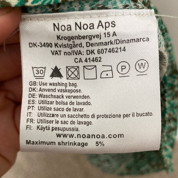 NOA NOA XS green dress - Picture 12 of 13